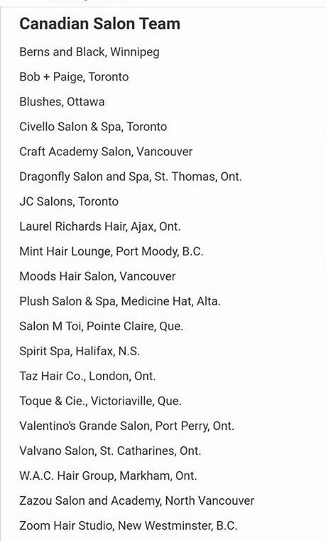 National Contessa Hair Awards: Semi Finalist! - Zazou Hair Salon and  Academy | North Vancouver